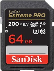 SanDisk Extreme PRO 64GB UHS-I U3 SDXC Memory Card