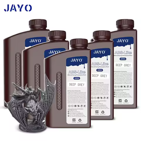 JAYO 5KG Standard plus / Toughness / PA Like/ ABS Like Photopolymer Resin for LCD 3D Printing Materi