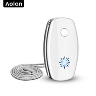 Aolon เครื่องฟอกอากาศพกพา ไอออนลบ กำจัด PM2.5 ฟอร์มาลดีไฮด์ เกสรดอกไม้ เชื้อแบคทีเรีย ต่อต้านภูมิแพ้