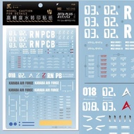 Artisan‘s Club Decal MG046 for MG 1/100 MSZ-006 Zplus A1/C1/C2 Universal Water Sticker DIY