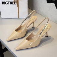 BIGTREE High Heels 7317-A9 - Elegant Rhinestone Pointed Toe Stiletto for Formal Events