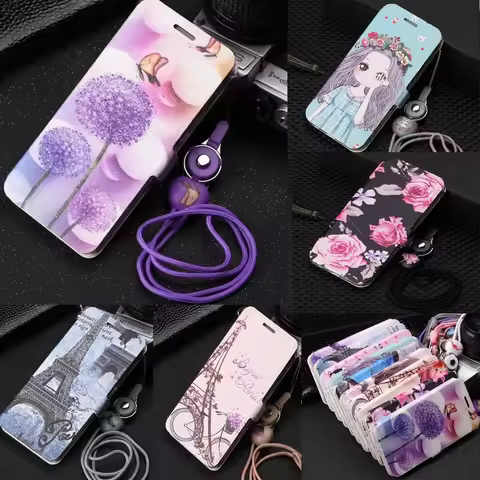 Mi MIX 2S Painted Flip Wallet Stand Leather Cover Case For Xiaomi Mi MIX 2S Funda Capa For Xiaomi Mi