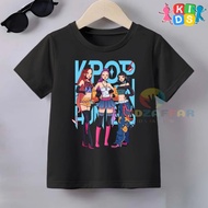 KPOP DEMON HUNTERS T-SHIRTS KPOP DEMON HUNTERS CHILDREN'S TOPS