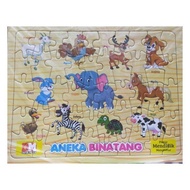 Puzzle/Puzle/Pazel Various Animals Small Size