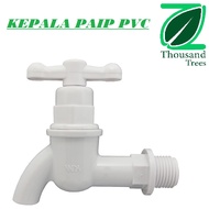 Kepala Paip Plastik Sesuai Untuk Paip Air Saiz 1/2"