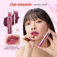 IM MEME OFFICIAL Lip Silhouette Matte Velvet Tint (12 Colors) - Fluffy Fitting With Matte Finish