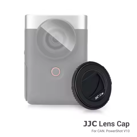 JJC Lens Cap Camera Lens Cover Accessories for Canon PowerShot V10 camera compatible with JJC F-WMCU