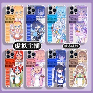 Hololive Apple 16 Phone Case iphone15pro Suitable for 14 Two-Dimensional 13promax Girl 11 Virtual An