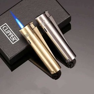Tt Sigarilyo Ng Clipper Windproof Straight Jet Blue Flame Outlet With Dust Cap Butane Torch Lighter