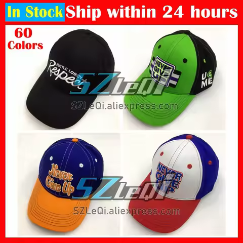 TOP Quality Embroidery Cap For JOHN CENA Baseball Caps Female Male Visors Snapback Peaked Sun Hat Wr