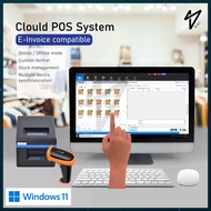 Cloud POS System Touch Screen Desktop E-Invoice Compatible