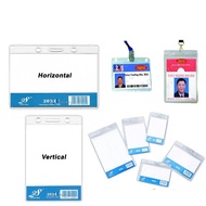PVC NAME TAG / NAME BADGE / ID TAG / TRANSPARENT ID NAME TAG