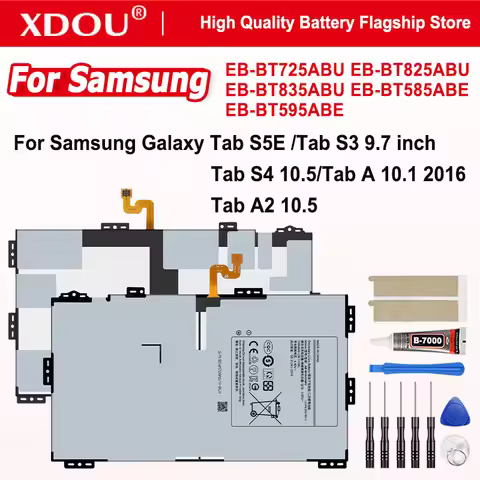 Brand New EB-BT725ABU Tablet Battery For Samsung Galaxy Tab S5e T725C/Tab S3 T825/ Tab S4 T835/Tab A