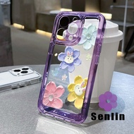 INS Small Flower girl pink transparent Case For OPPO 16F Reno 16 Pro 5G Note 80 A6C C100i C100 A6s A