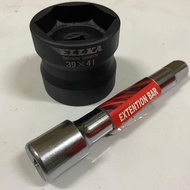 MATA Save on the Price of Double Head Socket Package for CVT Block Socket 39x41 mm Extension Bar 5 C