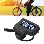 bluesky365-SG Aumotop EN06 LCD Bike Display Meter Speedmeter with Light Connector 6pin Waterproof Wi