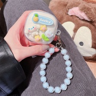 Xiaomi Redmi Buds 6 Play Protective Case Earphone Buds6 Wireless Bluetooth Transparent Cartoon+Penda