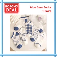 Cartoon Socks Women Socks Men Cartoon Stokin Perempuan Stokin Lelaki 1 Pair TLG