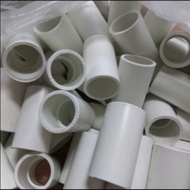 Plain White 20mm Conduit Sock 20mm/ Electrical Pipe Socket Conduit Socket