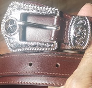 เข็มขัดหัวชุด แบบคลาสสิค หัวดาวStyle CowBoy Belt-Buckle