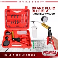 Portable Brake Fluid Bleeder Tool Set Hand Held Vacuum Pump Brake Bleeder Tool Brake Service Kit Ble