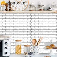 DONOVAN Wallpaper Water Resistant Oil Proof For Kitchen Background Wall Directly Paved Wall Renovation Decorative Film