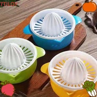 7TILOYSHOP Manual Juicer, Plastic Stable Fruit Juicer| Hand Press Portable Detachable Citrus Lemon J