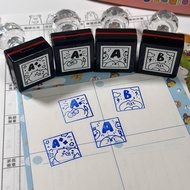 Bran's Score Teacher Seal Square (Total 8 Styles) Teaching Contact Book