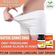 Kapsul Obat Herbal Penghilang Suntik Silikon Menghilangkan Cairan Suntik Minyak Kemiri Urang Aring P