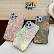 JJ312 Casing OMBRE Gradient Ripple Violet Gradient Softcase For Oppo A6 PRO A5 PRO A60 A3X 5G A3 Pro