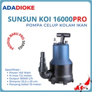 SUNSUN KOI 16000PRO 16000 LITER POMPA CELUP KOLAM IKAN AQUARIUM