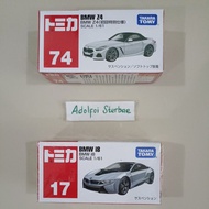 Takara tomy 17 bmw I8 takara tomy 74 bmw Z4 tomica