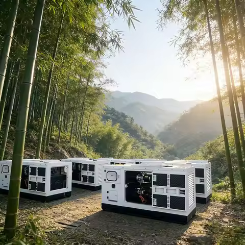 Customized 20-25kVA Silent Diesel Generator – PLC Engine 220/380V High Safety ATS Prime Power 1 Year