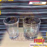 Clear Glass Shot Glass / Shot Glass Shot Glass Loki Glass Ready to Ship