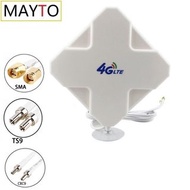 Antenna 4G LTE Antenna High Gain 35dBi Dual Cable SMA TS9 CRC9 Connector Antenna for 3G 4G Router Mo