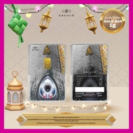 GB Gold Hajar Aswad Gold Bar - 1g Gold Bar