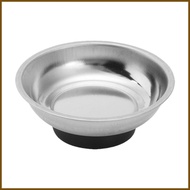 Screw Tray Parts Tray Magnetic Dish Screw Bowl Stainless Steel Portable Magnetic Bolt Holder Tray Ma