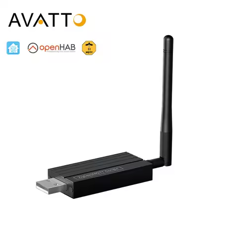 AVATTO Zigbee 3.0 USB Dongle Plus Stick Universal Zigbee Gateway Compatible Zigbee2MQTT Zigbee Serie