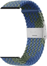 GANYUU Braided Nylon Watch Bands With Elastic Buckle For Garmin Fenix 7 7X 6 6X Pro 5X 5 3HR 945 S60 S62 QuickFit Release Strap Nylon Straps (Color : B, Size : For Fenix 3 hr)