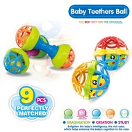 Educational Baby Toys Rattle Ball or Baby Teether Ball Baby Teether BPA Free / BCI