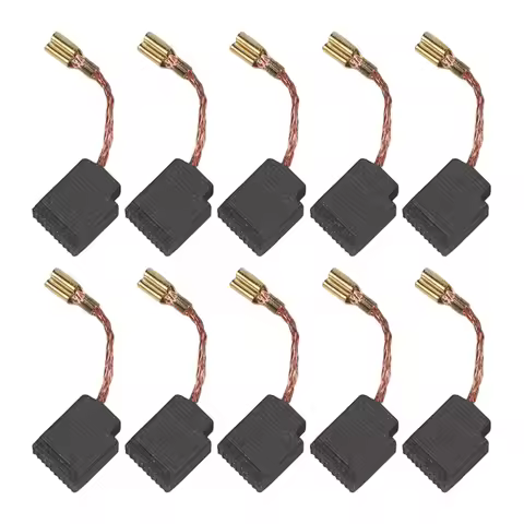 10pcs Carbon Brushes Spare Parts For D28110 D28112 D28402 DWE46151 Angle Grinder Electric Drills Pow