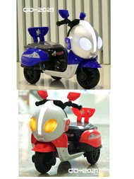 CANDY KIDS ELECTRIC BATTERY RIDE ON MOTORCYCLE VESPA SCOOTER SKUTER ULTRAMAN MOTOSIKAL ELEKTRIK BATERI BUDAK KANAK UMUR 1 - 5 YEARS MUSIC LED LIGHT