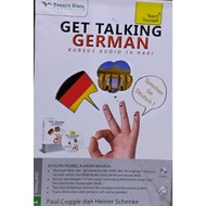 GET TALKING GERMAN BOOK - PAUL COGGLE - KESAINT BLANC ORIGINAL in
