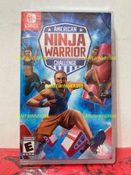 《今日快閃價》全新 Switch NS遊戲 美國鐵人比賽 美國忍者 勇士挑戰賽 American Ninja Warrior Challenge 美版英文版  美國真人秀 現實節目改編遊戲 （遊戲版《美國忍者勇士挑戰賽》加入了電視節目的兩位主持人對賽程進行解說，同時包含本地多人玩法以及具有挑戰性的職業模式。）（可1-4人遊戲 派對遊戲 多人遊戲 Party Game）