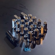 Steel Wheel Nut 45MM Like Rays