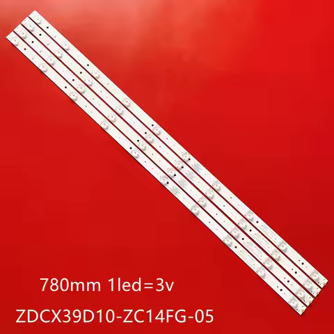 LED Strip 40" Universal TV ZDCX39D10-ZC14FG-05 DLED40YEKJ 4X10 001 HL-10400A28-1001S-01 A0 CX390M05 