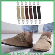 [Simple] 6x Dress Clip Cinch Clips Vintage Adjustable Sandal Straps Pant Clip Waist Clip for Shawl C