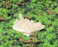 天然原礦能量白水晶簇 白水晶柱 雙生水晶 消磁淨化 辦公室 風水