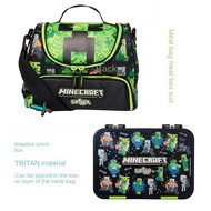 Australia smiggle Minecraft Meal Pack+Student Lunch Box