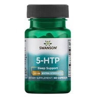 [พร้อมส่ง] Swanson Ultra 5-HTP Extra Strength 100 mg [ 60 เม็ด ] 5 HTP 100 mg puritan